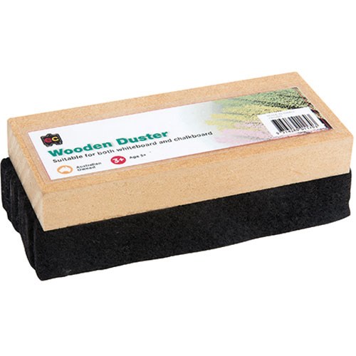 EC Wooden Chalk Duster 110x50mm